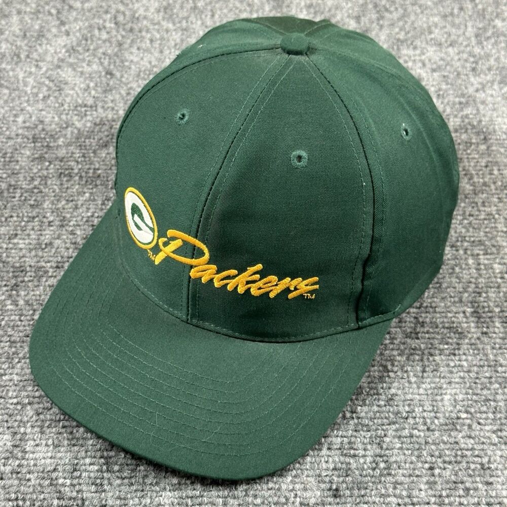 Vintage Russell Athletic NFL Green Bay Packers Snapback OSFM